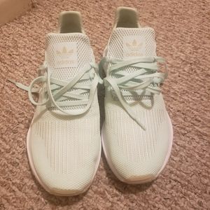 Mint Adidas sneakers